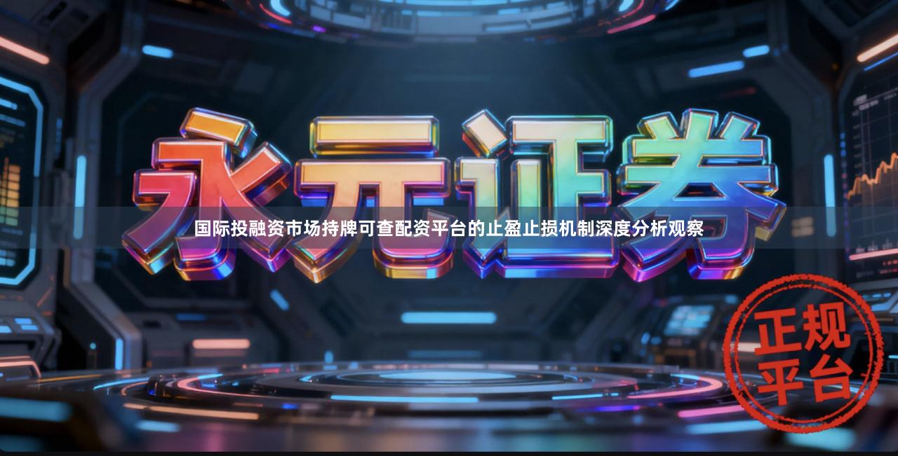 国际投融资市场持牌可查配资平台的止盈止损机制深度分析观察